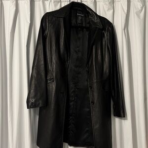 Vintage Bebe Leather Coat